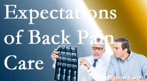 The pain relief expectations of Auburn back pain patients influence their satisfaction with chiropractic care. What’s realistic?
