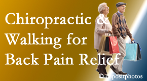 Dr. Le's Chiropractic & Wellness, L.L.C. encourages walking for back pain relief in combination with chiropractic treatment to maximize distance walked.