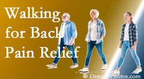 Dr. Le's Chiropractic & Wellness, L.L.C. often recommends walking for Auburn back pain sufferers.