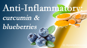 Dr. Le's Chiropractic & Wellness, L.L.C. shares recent studies touting the anti-inflammatory benefits of curcumin and blueberries. 