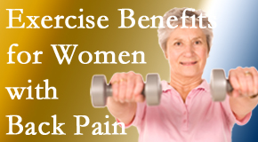 Dr. Le's Chiropractic & Wellness, L.L.C. shares new research about how beneficial exercise is, especially for older women with back pain. 
