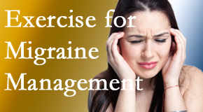 Dr. Le's Chiropractic & Wellness, L.L.C. incorporates exercise into the chiropractic treatment plan for migraine relief.