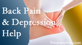 Auburn depression related to chronic back pain often resolves with our chiropractic treatment plan’s Cox® Technic Flexion Distraction and Decompression.