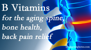 Dr. Le's Chiropractic & Wellness, L.L.C. shares new research regarding B vitamins and their value in supporting bone health and back pain management.