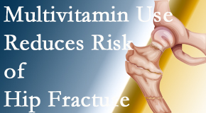 Dr. Le's Chiropractic & Wellness, L.L.C. presents new research that shows a reduction in hip fracture by those taking multivitamins.