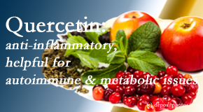 Dr. Le's Chiropractic & Wellness, L.L.C. describes the benefits of quercetin for autoimmune, metabolic, and inflammatory diseases. 
