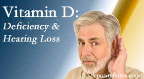 Dr. Le's Chiropractic & Wellness, L.L.C. presents new research about low vitamin D levels and hearing loss. 