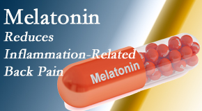 Dr. Le's Chiropractic & Wellness, L.L.C. presents new findings that melatonin interrupts the inflammatory process in disc degeneration that causes back pain.