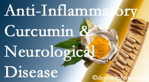 Dr. Le's Chiropractic & Wellness, L.L.C. presents new findings on the benefit of curcumin on inflammation reduction and even neurological disease containment.