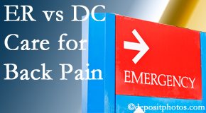 	Dr. Le's Chiropractic & Wellness, L.L.C. invites Auburn back pain patients to the clinic instead of the emergency room for pain meds whenever possible.