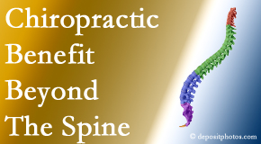 Dr. Le's Chiropractic & Wellness, L.L.C. chiropractic care benefits more than the spine especially when the thoracic spine is treated!