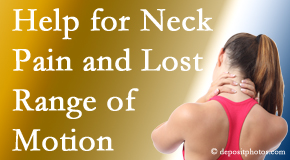 Dr. Le's Chiropractic & Wellness, L.L.C. helps neck pain patients with limited spinal range of motion find relief of pain and restored motion.