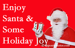 Auburn holiday joy and even fun with Santa are analyzed as to their potential for preventing divorce and increasing happiness. 