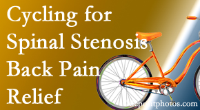 Dr. Le's Chiropractic & Wellness, L.L.C. encourages exercise like cycling for back pain relief from lumbar spine stenosis.