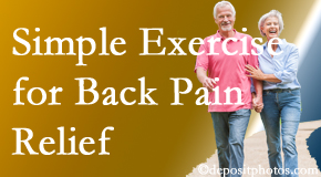 Dr. Le's Chiropractic & Wellness, L.L.C. encourages simple exercise as part of the Auburn chiropractic back pain relief plan.