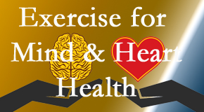 A healthy heart helps maintain a healthy mind, so Dr. Le's Chiropractic & Wellness, L.L.C. encourages exercise.