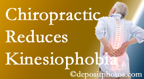 Auburn back pain patients who fear moving may cause pain – kinesiophobia – often get over that fear with chiropractic care at Dr. Le's Chiropractic & Wellness, L.L.C..