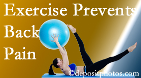 Dr. Le's Chiropractic & Wellness, L.L.C. encourages Auburn back pain prevention with exercise.