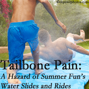 Dr. Le's Chiropractic & Wellness, L.L.C. offers chiropractic manipulation to ease tailbone pain after a Auburn water ride or water slide injury to the coccyx.