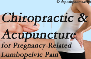 Auburn chiropractic and acupuncture may help pregnancy-related back pain and lumbopelvic pain.