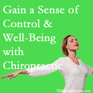 Using Auburn chiropractic care as one complementary health alternative boosted patients sense of well-being and control of their health.