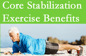 Dr. Le's Chiropractic & Wellness, L.L.C. shares support for core stabilization exercises at any age in the management and prevention of back pain. 