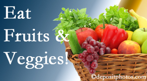 Dr. Le's Chiropractic & Wellness, L.L.C. urges Auburn chiropractic patients to eat fruits and vegetables to reduce inflammation and potentially live longer.