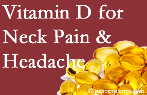 Auburn neck pain and headache may benefit from vitamin D deficiency adjustment.